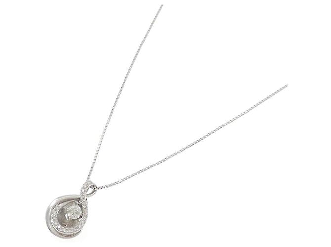 Autre Marque Collana in diamanti Pt900 Pt850 Argento - vista 2