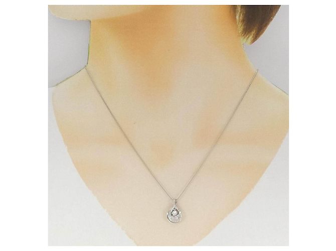 Autre Marque Collana in diamanti Pt900 Pt850 Argento - vista 6