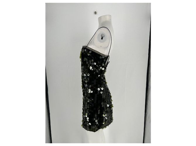 Autre Marque Schwarzes Paillettenkleid - Ansicht 4