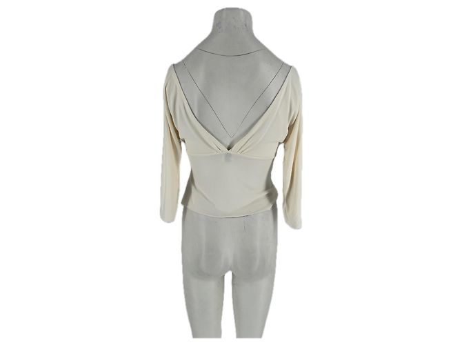Autre Marque Top ecru WITH JÉAN Beige - vista 2