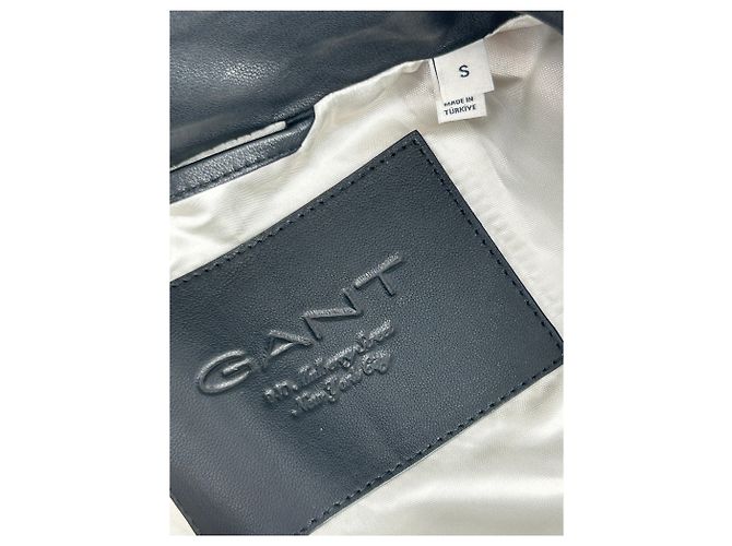 Autre Marque GANT Lederjacke schwarz - Ansicht 5