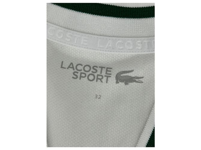 Lacoste weißes Kleid aus Polyester - Ansicht 5