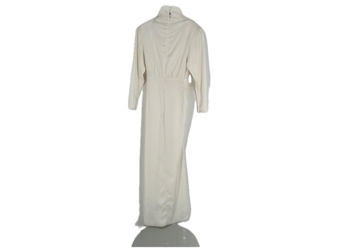 Autre Marque Weißes Maxikleid - Ansicht 2