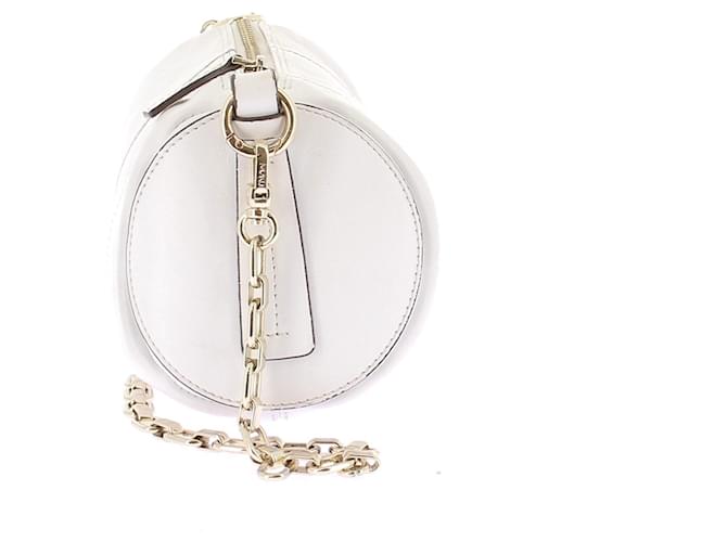 Autre Marque Borsa "Cylinder" Bianco - vista 3