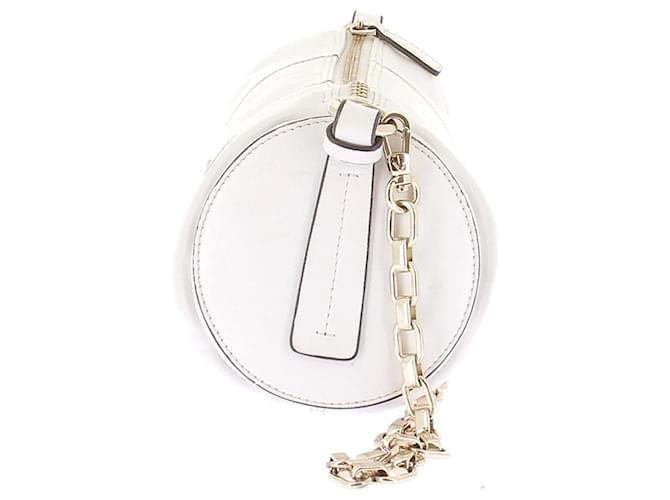 Autre Marque Borsa "Cylinder" Bianco - vista 4