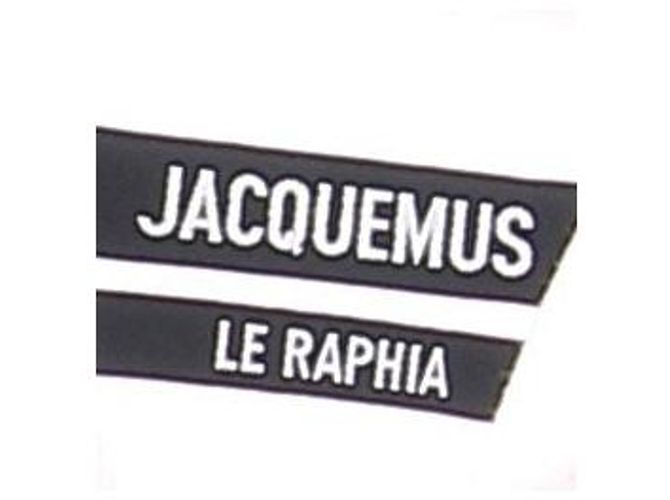 Jacquemus Camicia corta bianca "Le Raphia" Bianco - vista 6