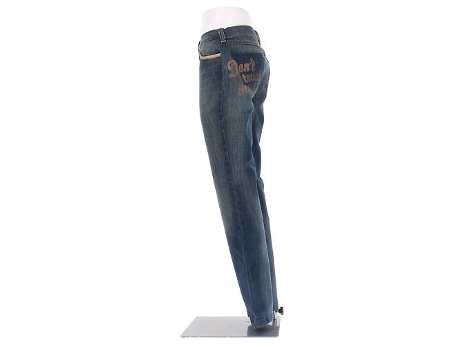 Dolce & Gabbana Vaqueros azules con estrellas - vista 4