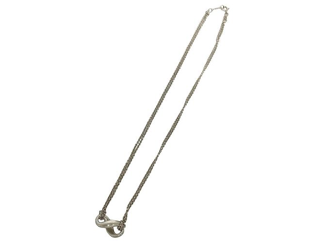 Tiffany & Co Collana Tiffany Vintage Infinity Argento - vista 6