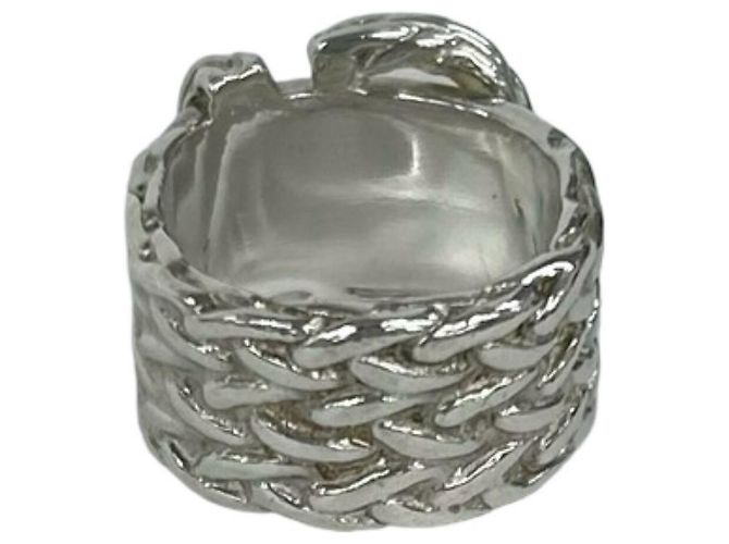 Hermès Hermes Vintage Diane Ring Silber - Ansicht 6