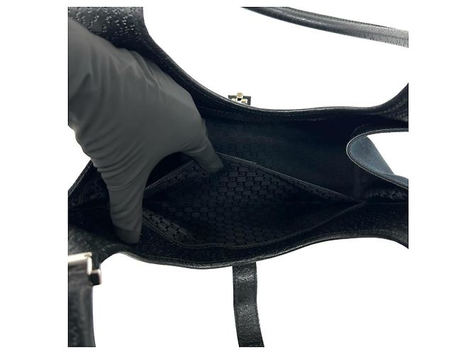Borsa Tote Gucci Jackie Nero - vista 10