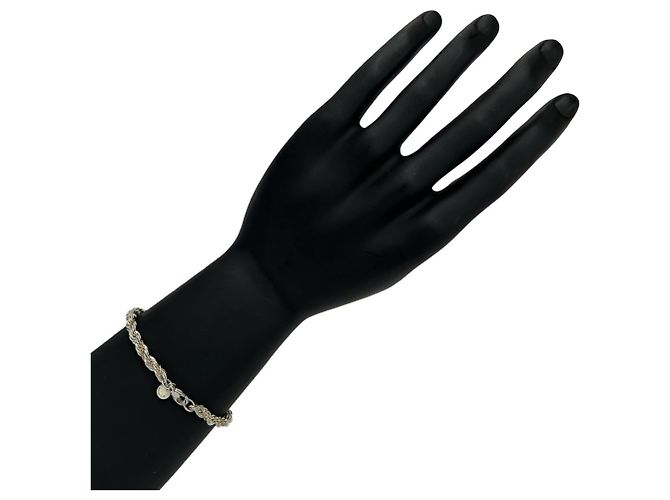 Tiffany & Co Bracciale Tiffany Twist Rope Argento D'oro - vista 2