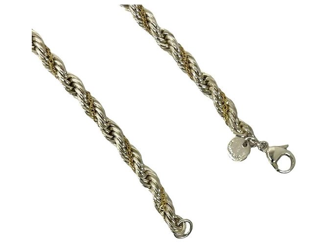Tiffany & Co Bracciale Tiffany Twist Rope Argento D'oro - vista 5