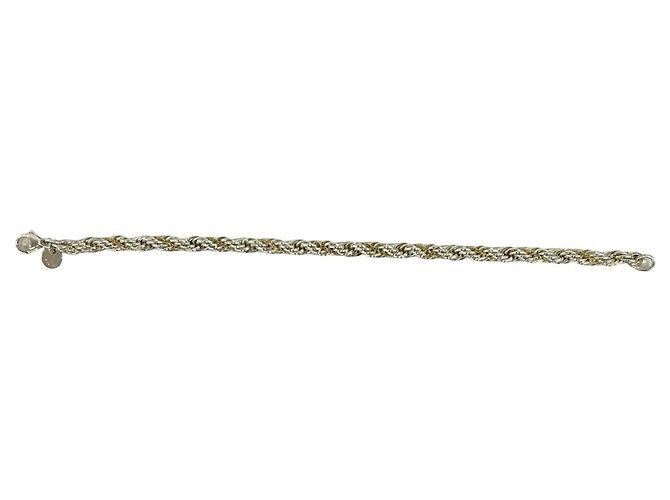 Tiffany & Co Bracciale Tiffany Twist Rope Argento D'oro - vista 6