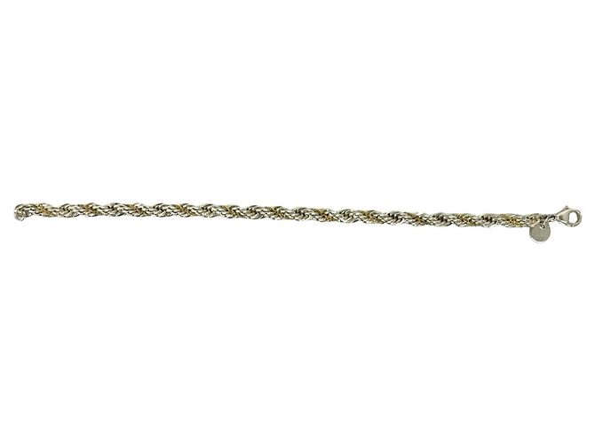 Tiffany & Co Bracciale Tiffany Twist Rope Argento D'oro - vista 7