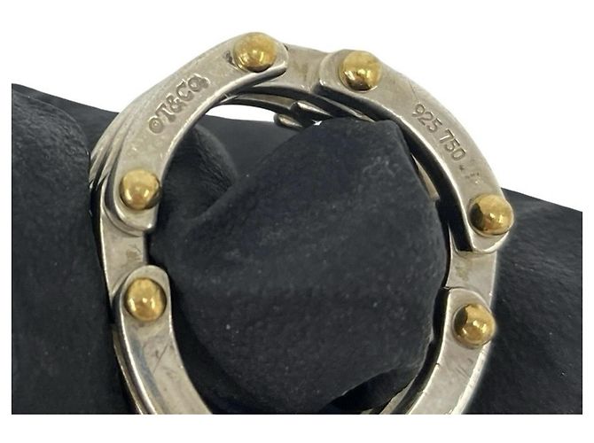 Anillo Tiffany Gate de Tiffany & Co. Plata Dorado - vista 3