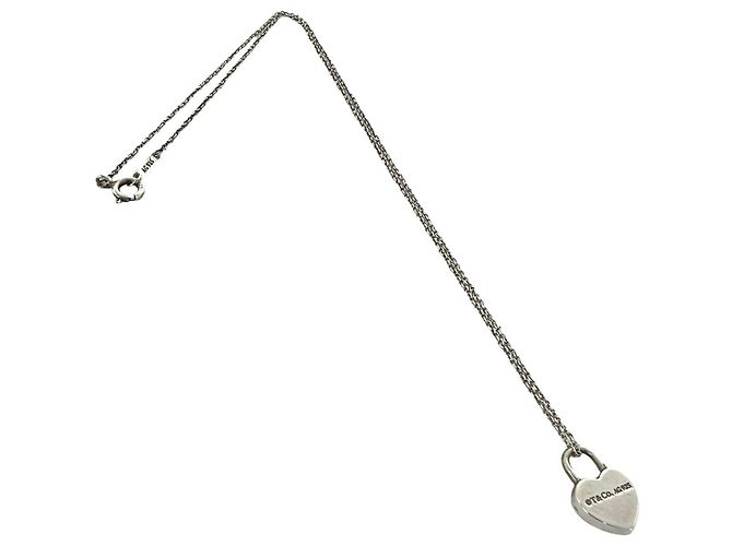 Tiffany & Co Collana Tiffany Heart Lock Argento - vista 6
