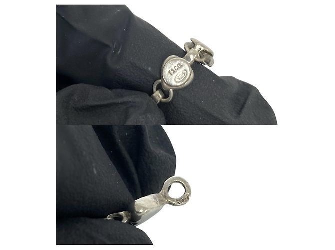 Tiffany & Co Bracciale Tiffany Vintage Puff Heart Argento - vista 3