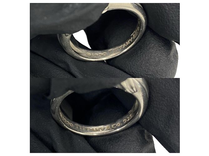 Anello Croce Signature Vintage Tiffany & Co. Argento - vista 3
