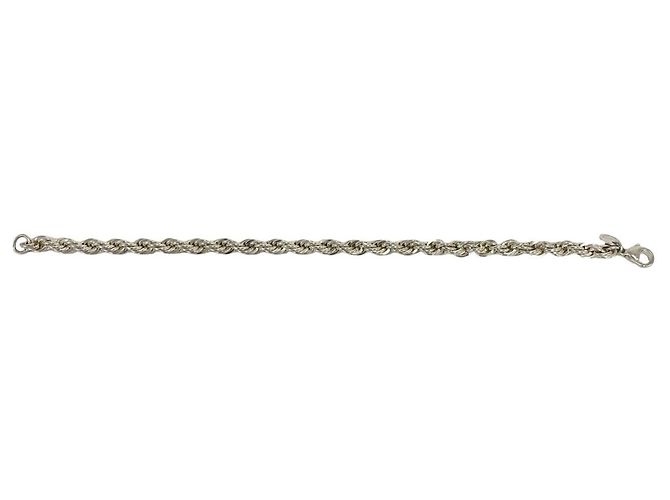 Tiffany & Co Bracciale con Charm Tiffany Vintage Twist Rope Argento - vista 6