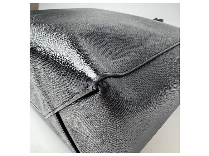 Céline Celine Vertical Cabas Small Borsa Tote 2-Way Nero - vista 11