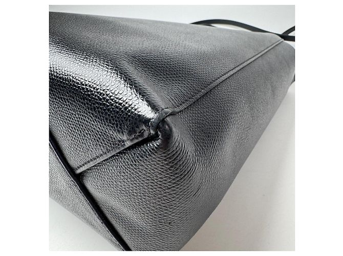 Céline Celine Vertical Cabas Small Borsa Tote 2-Way Nero - vista 13