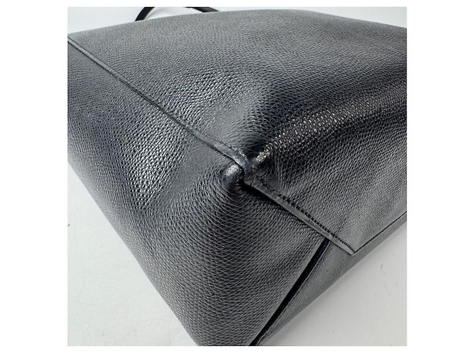 Céline Celine Vertical Cabas Small Borsa Tote 2-Way Nero - vista 14