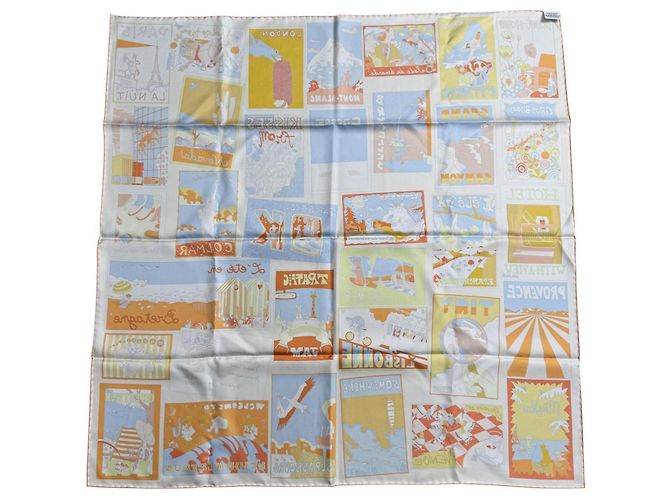 Hermès Hermes Carre 90 Foulard Sciarpa Multicolore - Ansicht 2