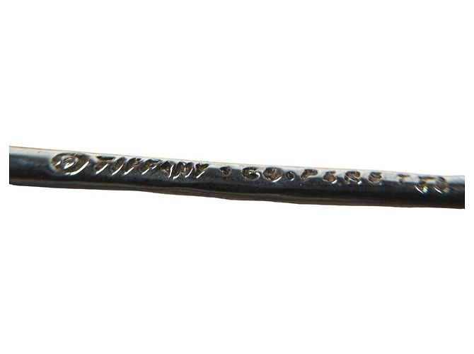 Orecchini a cerchio Tiffany & Co. Open Heart Argento - vista 11