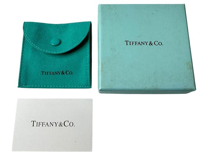 Orecchini a cerchio Tiffany & Co. Open Heart Argento - vista 13