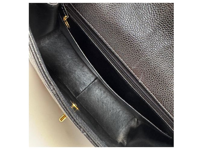 Borsa a tracolla Chanel Diana Flap Matelassé Nero - vista 12