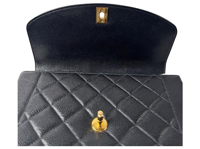 Borsa a tracolla Chanel Diana Flap Matelassé Nero - vista 9