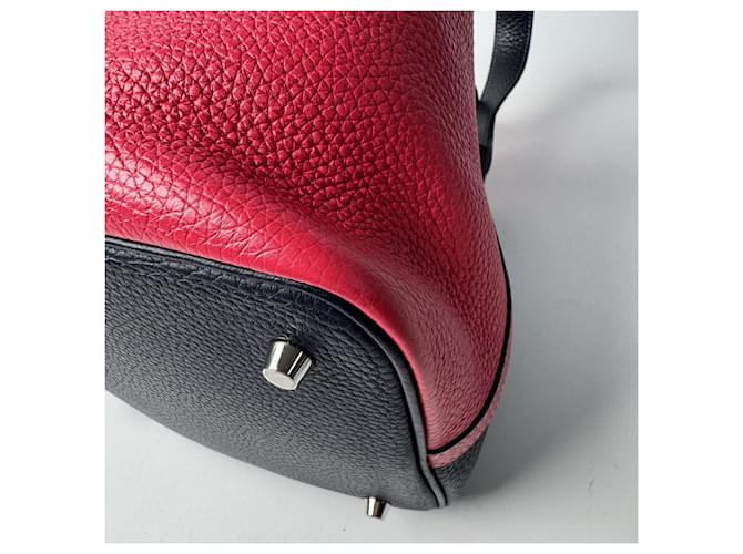 Hermès Borsa Hermes Picotin Lock MM Blu - vista 13