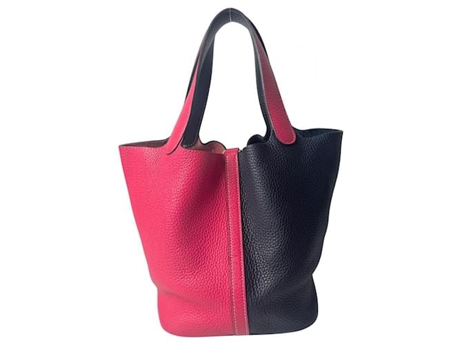 Hermès Borsa Hermes Picotin Lock MM Blu - vista 2