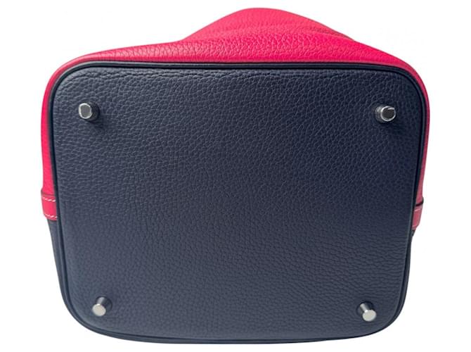 Hermès Borsa Hermes Picotin Lock MM Blu - vista 5