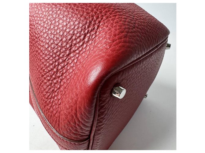 Hermès Hermes Picotin Lock PM Handtasche Rot - Ansicht 12