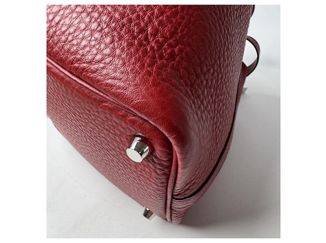 Hermès Hermes Picotin Lock PM Handtasche Rot - Ansicht 13
