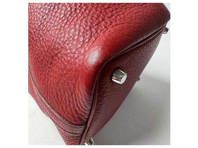 Hermès Hermes Picotin Lock PM Handtasche Rot - Ansicht 14