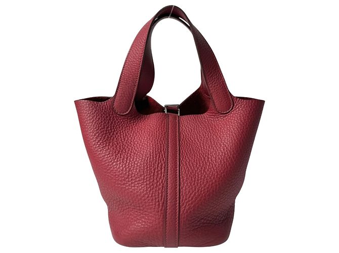 Hermès Hermes Picotin Lock PM Handtasche Rot - Ansicht 2