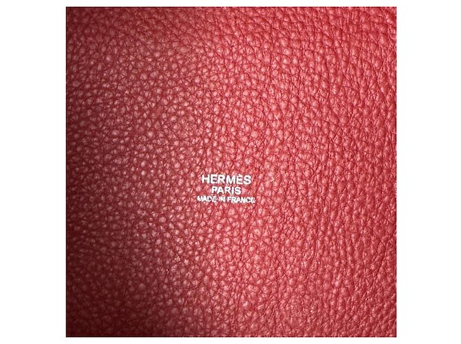 Hermès Hermes Picotin Lock PM Handtasche Rot - Ansicht 9