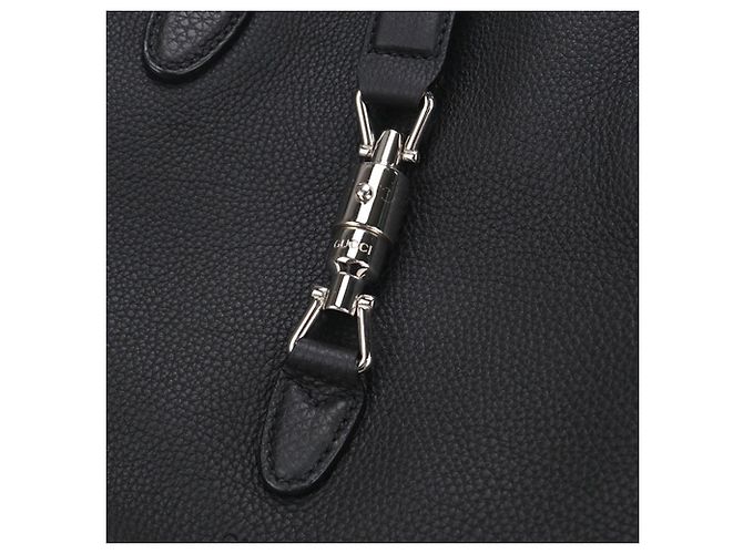 Borsa a mano Gucci in pelle nera Nero - vista 4