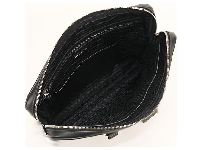 Prada Briefcase 2VE368 Noir - vue 3