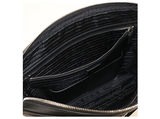 Prada Briefcase 2VE368 Noir - vue 4