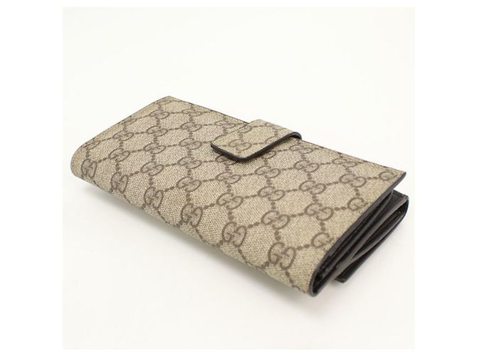 Cartera larga Gucci Bi-fold Beige - vista 2