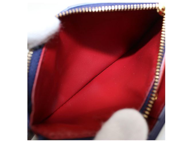 Cartera bi-fold Cassette para mujer Bottega Veneta Azul marino - vista 5