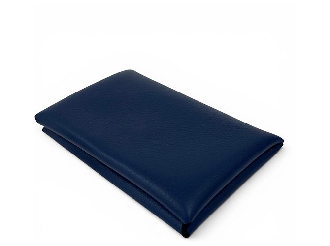 Hermès Hermes Calvi Duo Compact Card Case Azul - vista 4
