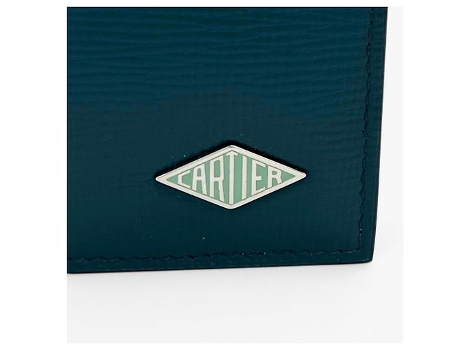 Cartier Leather Card Case Dark green - view 7