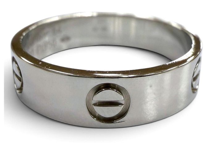 Anello Cartier Love in Platino 950 Argento - vista 4