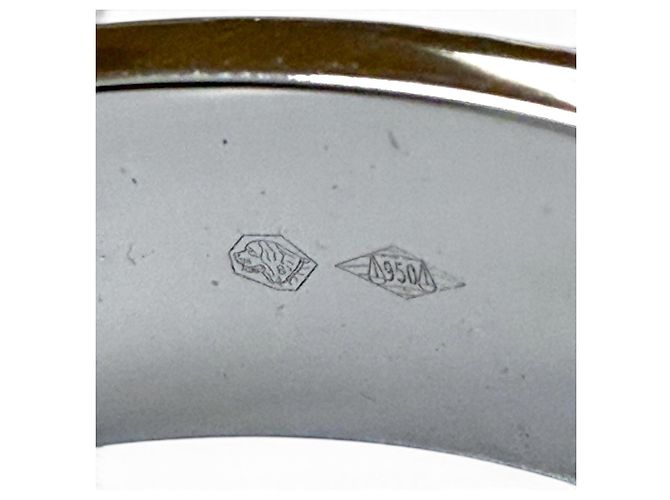 Anello Cartier Love in Platino 950 Argento - vista 6