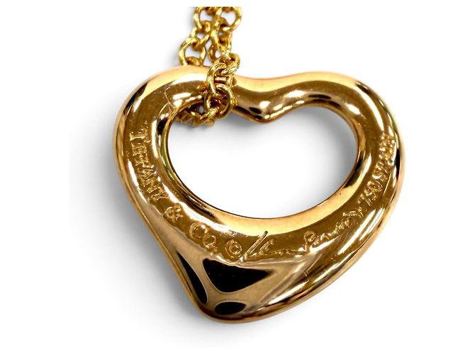 Tiffany & Co Collana con pendente Open Heart Elsa Peretti di Tiffany D'oro - vista 4