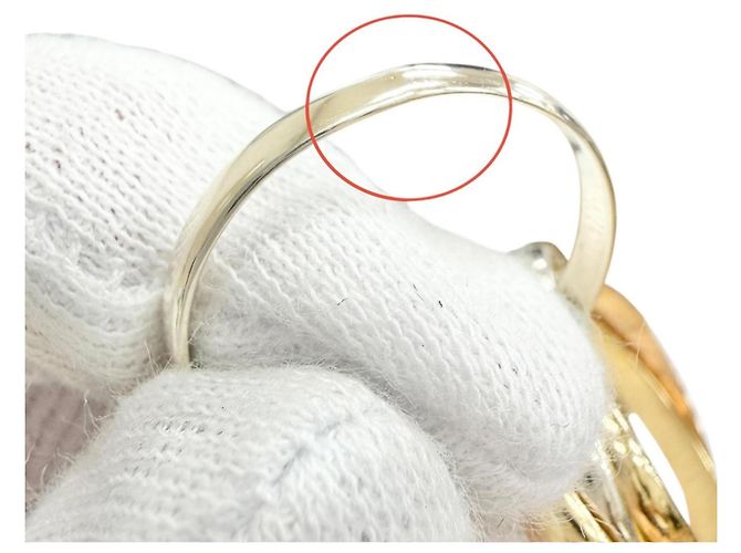 Cartier Trinity 5-Ring Band Ring Golden - Ansicht 11